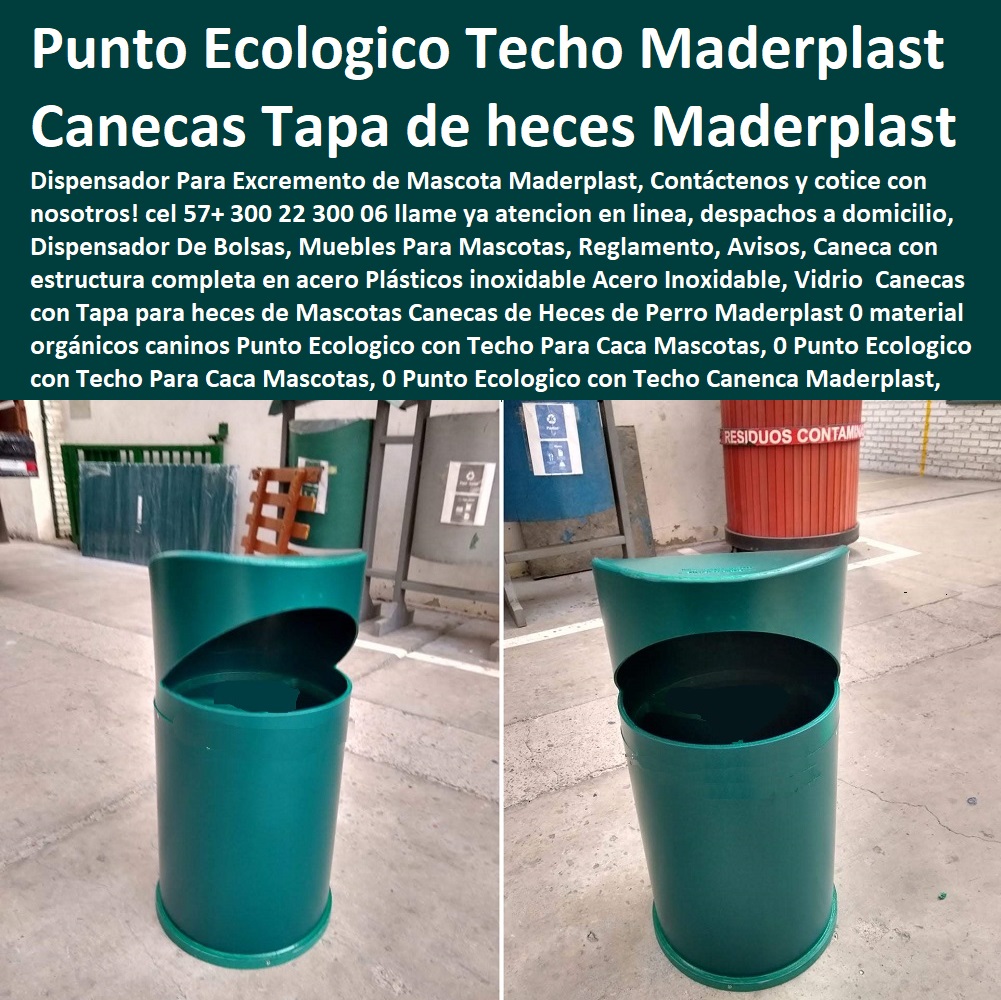 Canecas con Tapa para heces de Mascotas Canecas de Heces de Perro Maderplast 0 material orgánicos caninos Punto Ecologico con Techo Para Caca Mascotas, 0 Punto Ecologico con Techo Para Caca Mascotas, 0 Cunas Y Parideras Para Perros, Parques Para Perros, Corrales Para Perros, Jaulas cuidado de perros, Casas Para Perros Y Mascotas, Agility De Perros, Pistas De Adiestramiento, Caninos Para Perros, Equipo De Agility Para Perros, Punto Ecologico con Techo Can Canecas con Tapa para heces de Mascotas Canecas de Heces de Perro Maderplast 0 material orgánicos caninos Punto Ecologico con Techo Para Caca Mascotas, 0 Punto Ecologico con Techo Para Caca Mascotas, 0 Punto Ecologico con Techo Can